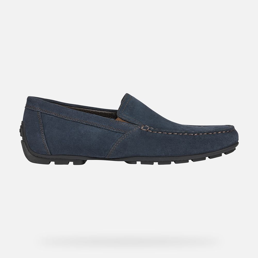 Geox Loafers Dark Blue Moner - Geox Mens Shoes - PYENZM208